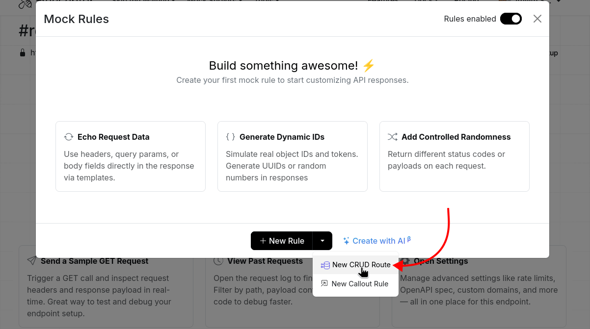 Create a CRUD Route